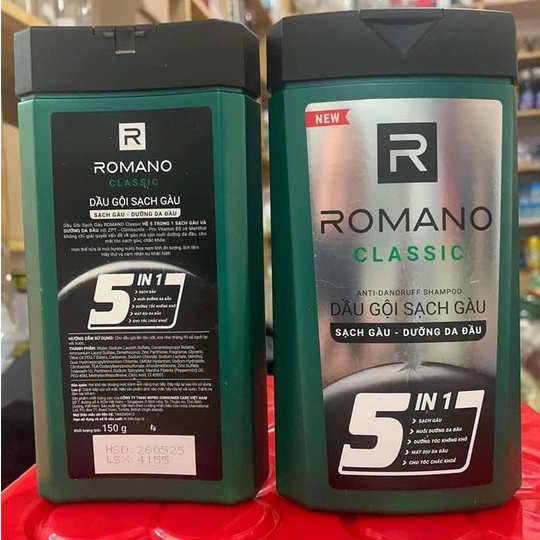 Dầu Gội Cao Cấp Cho Nam Romano