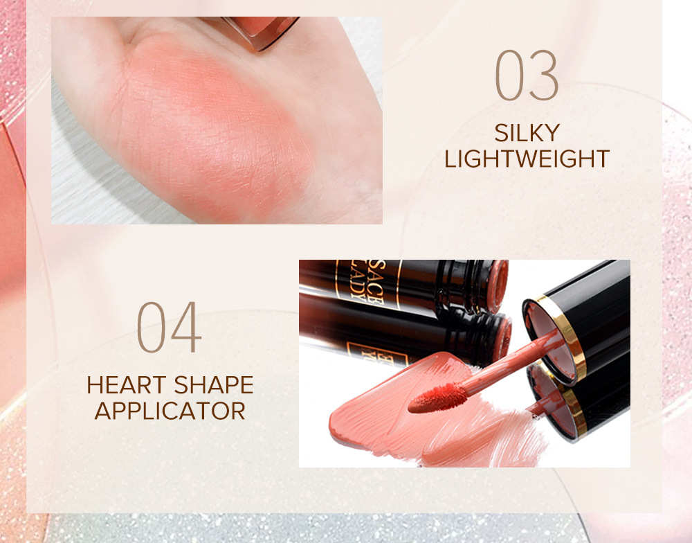 (Hàng Mới Về) Má Hồng Dạng Lỏng Sace Lady Trang Điểm Tự Nhiên Phong Cách Âu Mỹ | BigBuy360 - bigbuy360.vn