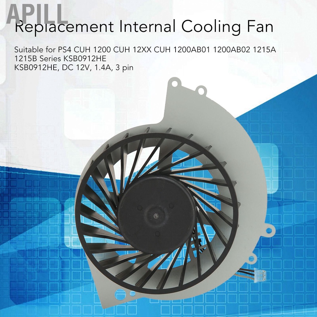 Quạt Làm Mát Bên Trong Thay Thế Cho PS4 CUH 1200 12XX 1200AB01 1200AB02 1215A 1215B