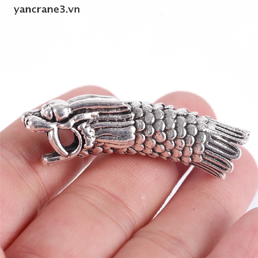 {YAN3} Nhẫn Hạt Dreadlock Rồng Cổ Điển Làm Trang Sức Thủ Công DIY {yancrane3.vn}
