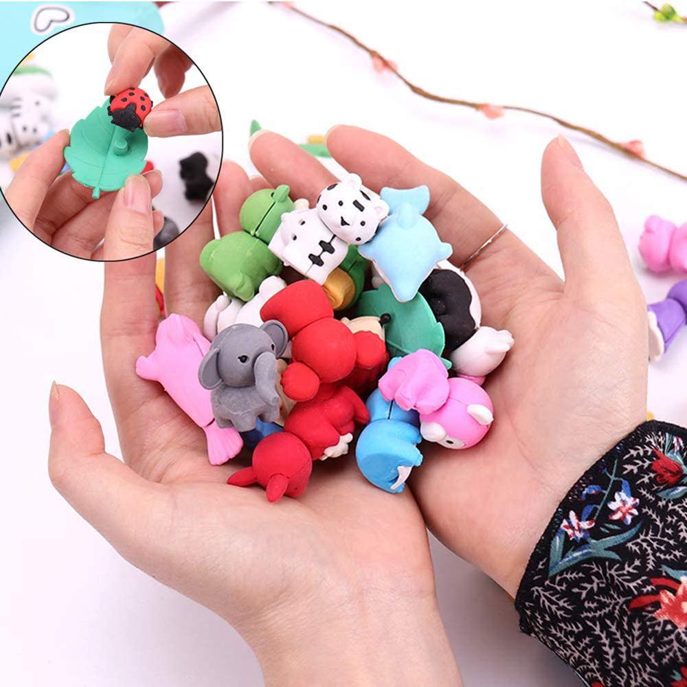 Cục Tẩy Bút Chì Hình Động Vật Không Độc Hại