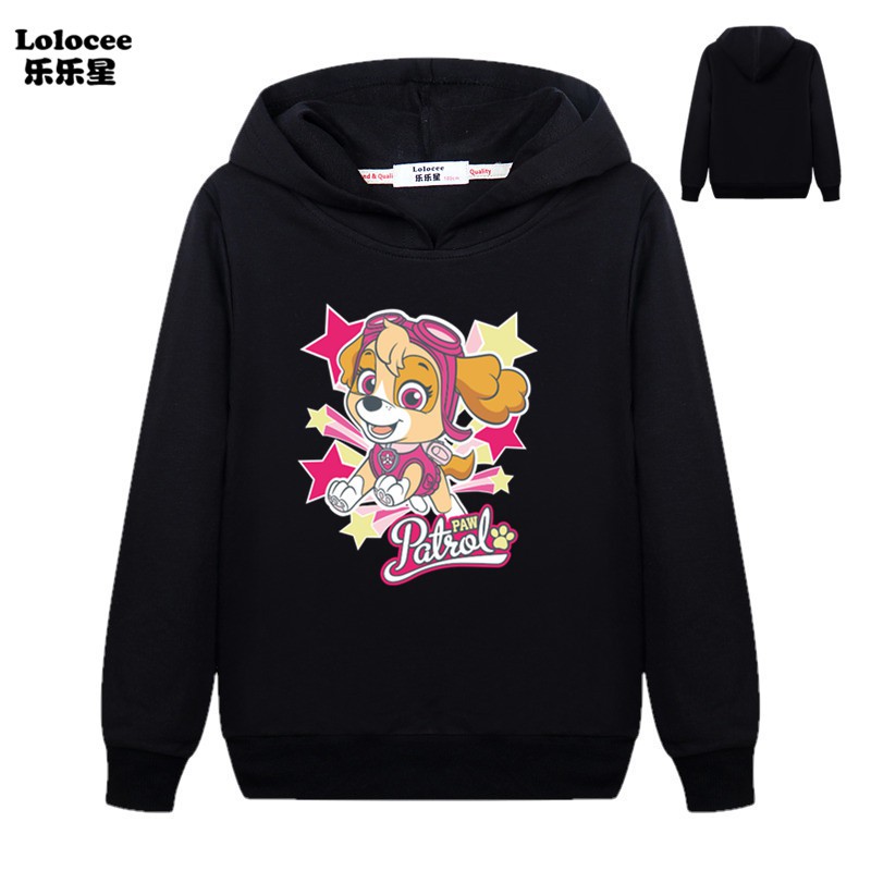 Áo Hoodie Nữ In Hình Paw Patrol Skye