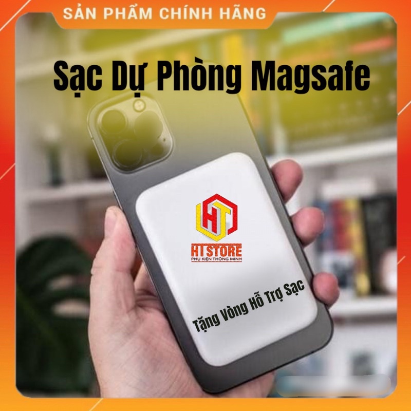 Sạc Dự Phòng Không dây ,Sạc Không dây công suất 5000mah Mini nhỏ gọn cao cấp dùng cho ĐT 8/X/11/12/13promax