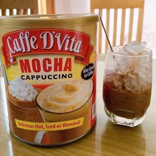 Bột cafe hòa tan Caffe D’Vita Mocha Cappuccino 1,8kg