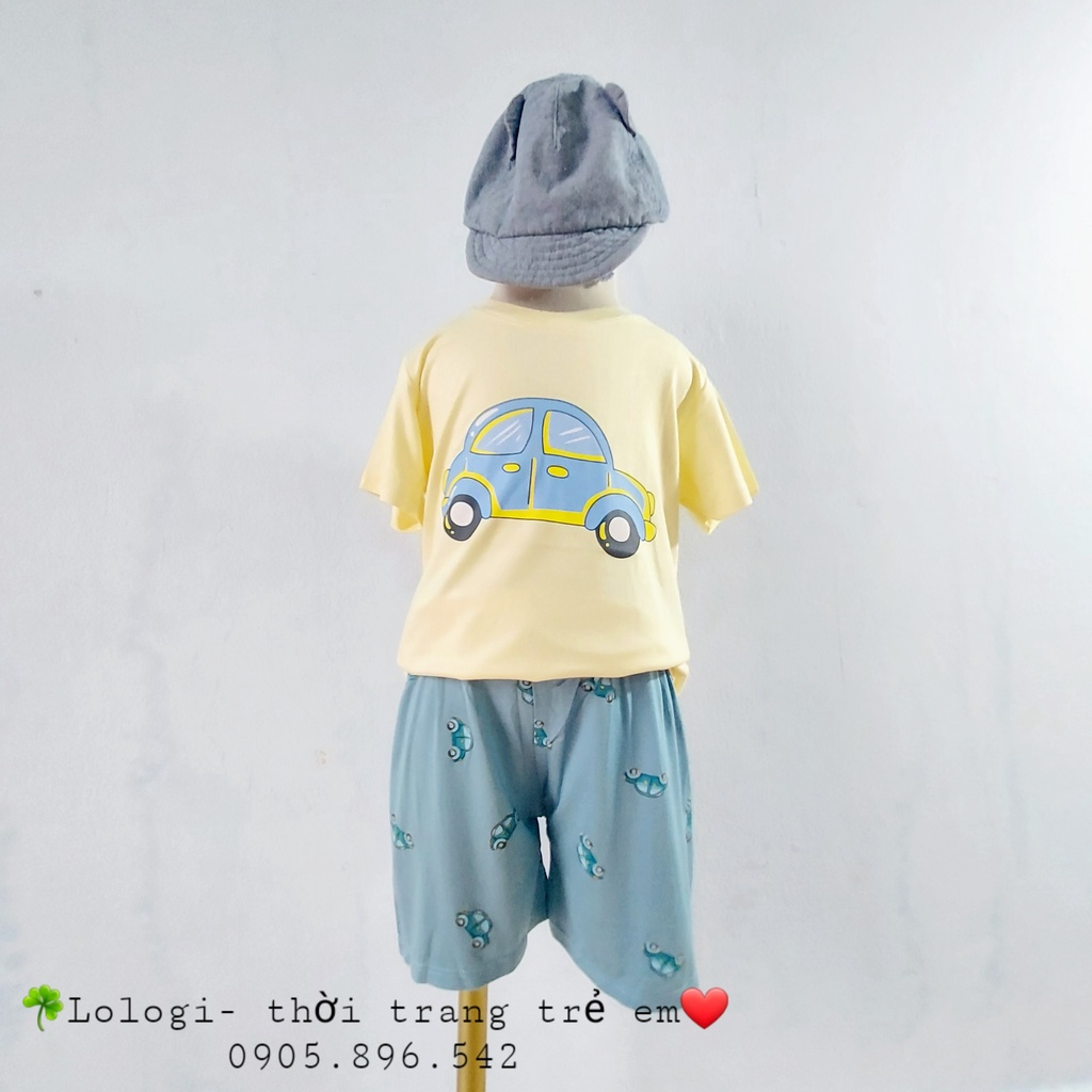 ⚡⚡⚡Đồ bộ bé trai, bé gái minky mom big họa tiết cotton thun lạnh 100% dày dặn nhưng mát mẻ mùa hè