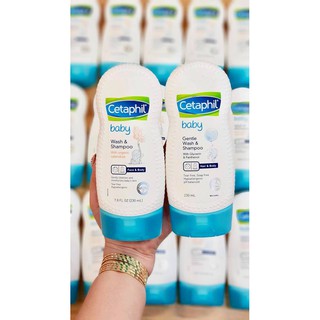SỮA TẮM GỘI TOÀN THÂN CHO BÉ CETAPHIL BABY WASH AND SHAMPOO WITH ORGANIC CALENDULA.