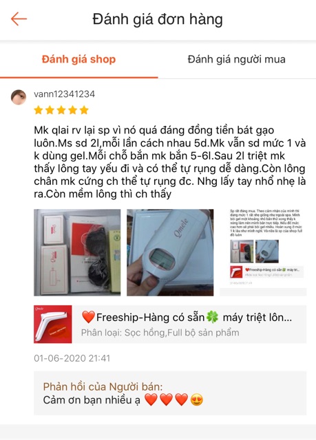 ❤Freeship-Hàng có sẵn máy triệt lông vĩnh viễn Qmele chính hãng 500000 xung