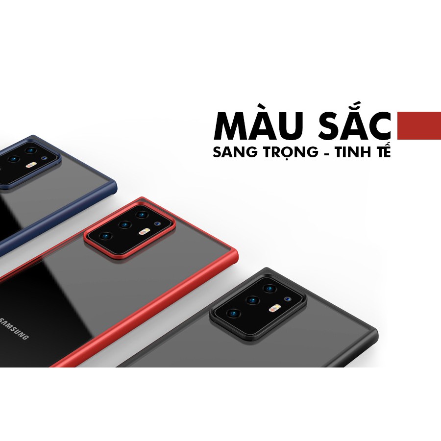 Ốp Lưng Cho Samsung Galaxy Note 20 Ultra, Note 20,S20+, S20 Ultra - Chất Liệu Silicone Trong Suốt Viền TPU Chống Sốc | BigBuy360 - bigbuy360.vn
