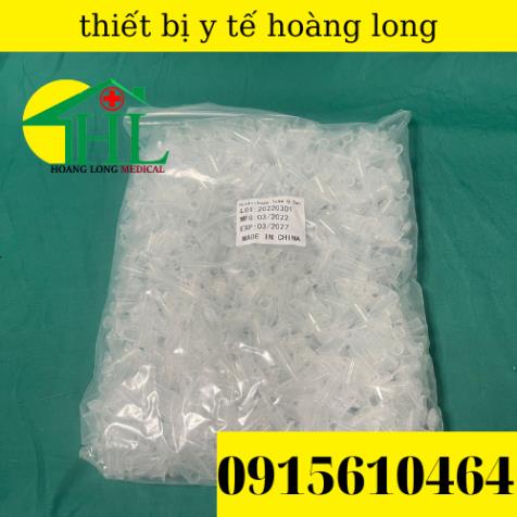 [ Combo 100 ] Ống Lưu Huyết Thanh - Ống Đựng Huyết Thanh - Ống Ly Tâm EPPENDORF 0,5ml nắp bật