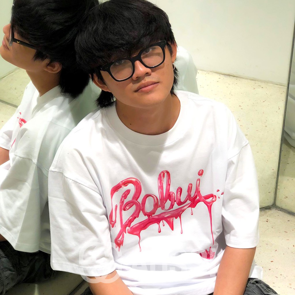 Áo thun BOBUI Chewing gum form rộng phong cách Unisex - A007