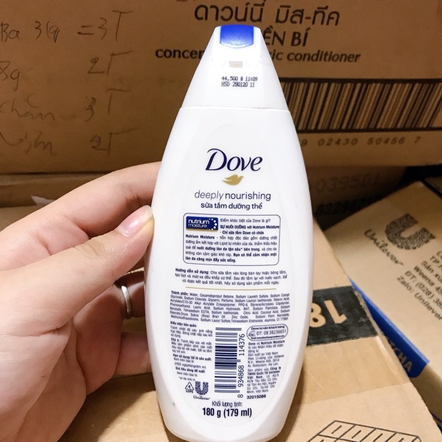 TẮM DOVE 180g