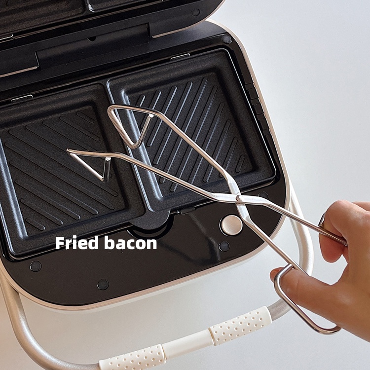 Kẹp gắp thức ăn bằng thép không gỉ bền bỉ đa năng cho nhà bếp