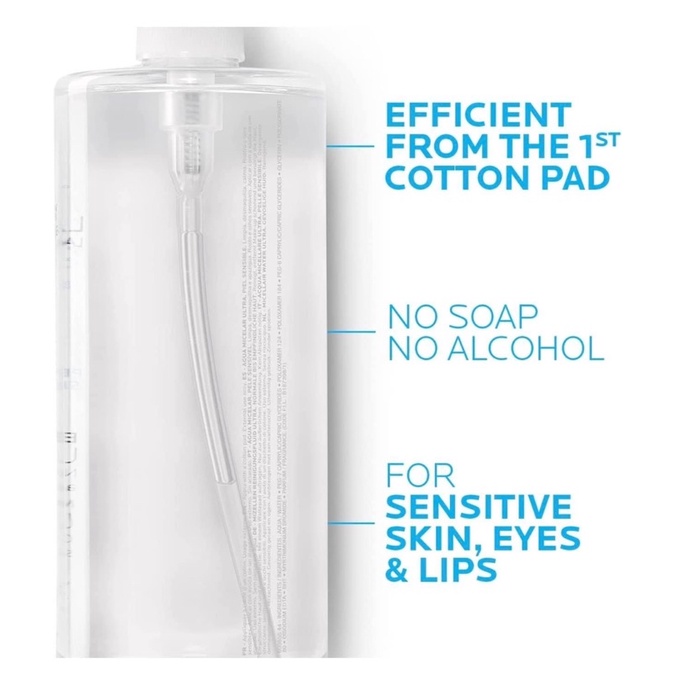 Nước tẩy trang hãng La Roche-Posay 750ml dành cho da nhạy cảm | BigBuy360 - bigbuy360.vn