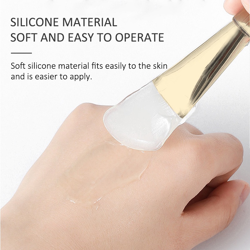 Cọ silicone SUAKE tán mặt nạ chuyên nghiệp thiết kế 2 đầu