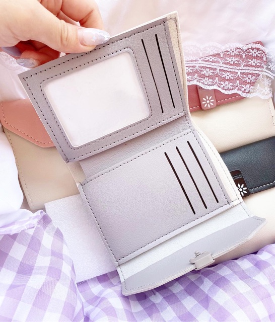 Ví gấp hoa cúc ( hàng loại 1 )