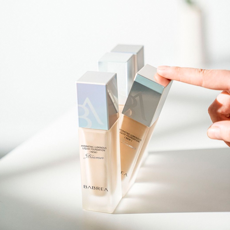 Kem nền che khuyết điểm BABREA dạng lỏng màu lì lâu trôi 30ml