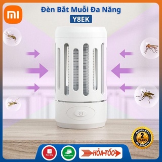 Đèn bắt muỗi , diệt công trùng Xiaomi Cleanfly Y8EK thông minh kiêm đèn ngủ tự động hình trụ , bảo hành 24 tháng