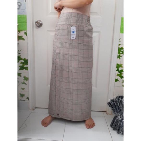 Váy chống nắng xẻ tà chuyên ngồi sau xe 1 lớp, 2 lớp vải jean, kaki đa dạng