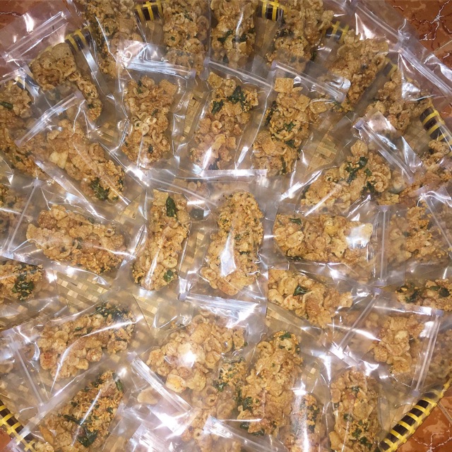 Da heo chiên tỏi muối đặc biệt