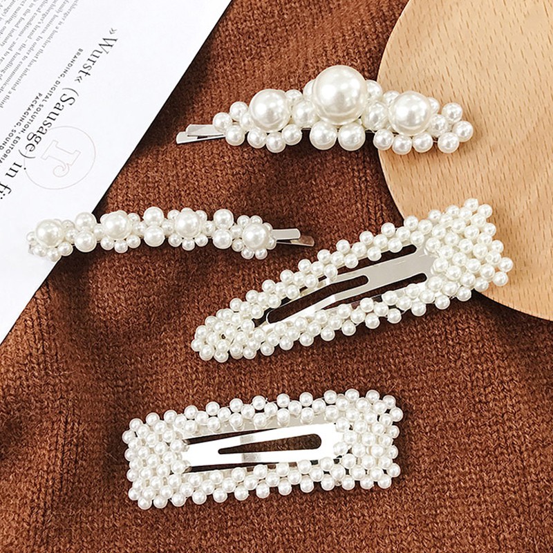 Cocory vn Kẹp Tóc Ngọc Trai Xinh Xắn Dành Cho Nữ