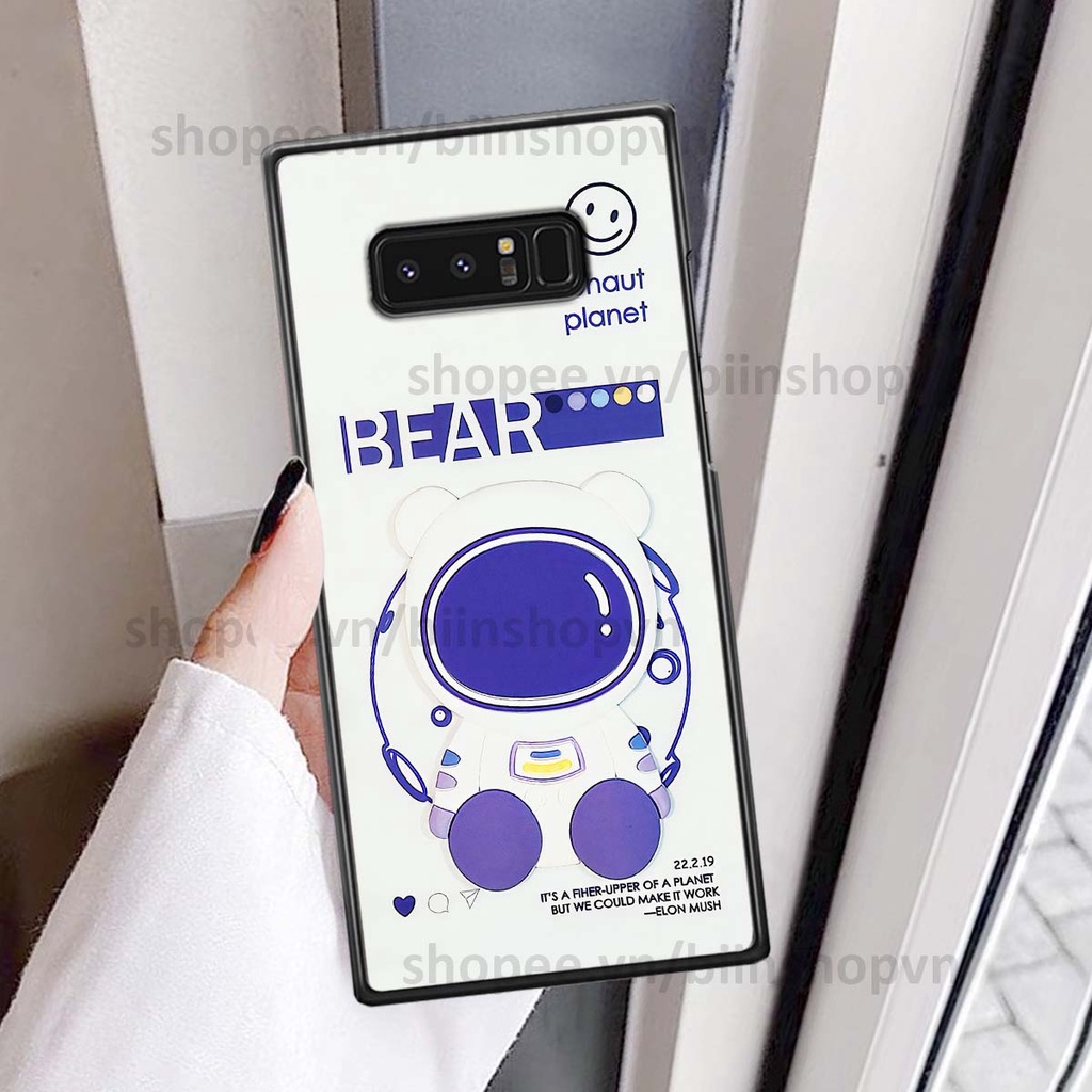 Ốp Samsung Note 8 hình gấu bear brick đẹp độc lạ, thời trang, cá tính