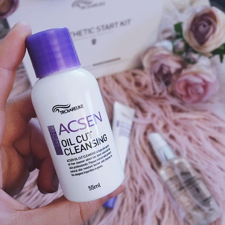 Sữa rửa mặt Troiareuke Acsen Oil Cut Cleansing 55ml -  Xuất xứ Hàn Quốc | Hàng chính hãng