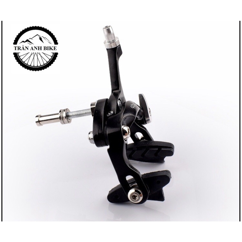 Bộ ngàm thắng road nhôm xe đạp 3 lá Winzip - BN3lwinzip