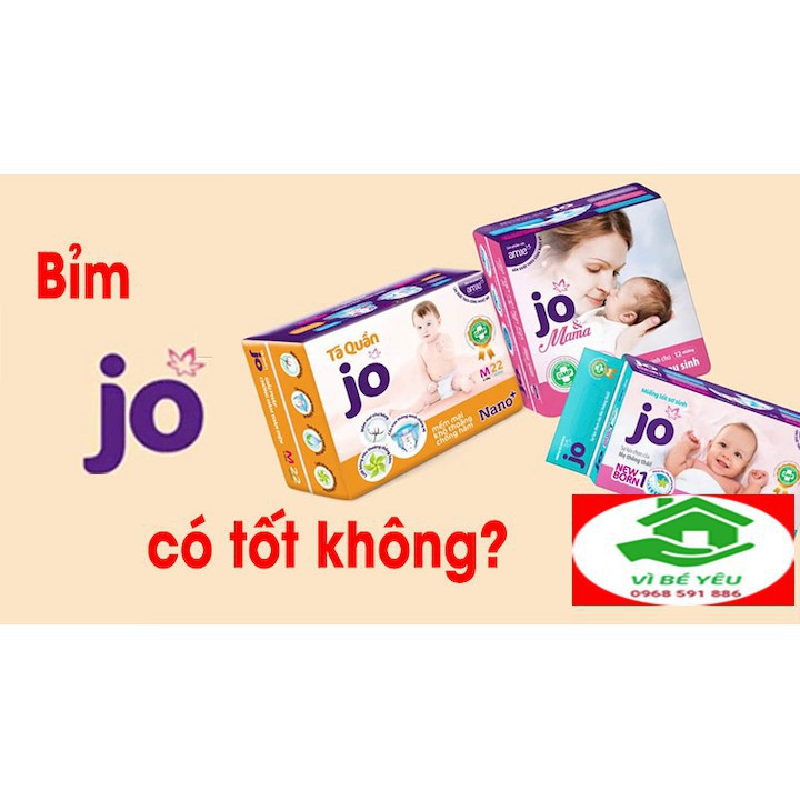 [RẺ VÔ ĐỊCH] Bỉm Jo quần siêu đại đủ size M72/L64/XL56/XXL48 (Date mới, nguyên tem)