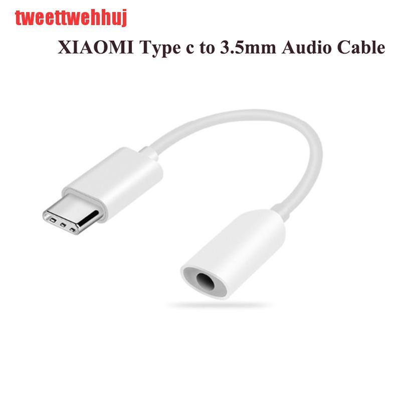 Cáp Chuyển Đổi Đầu Usb Type-C Sang 3.5 mm Cho Xiaomi 8se 6x Huawei