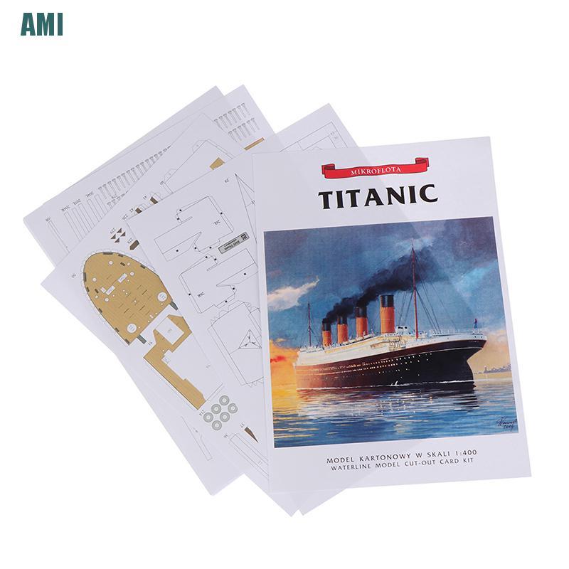 Mô Hình Tàu Titanic 3d Tỉ Lệ 1: 400