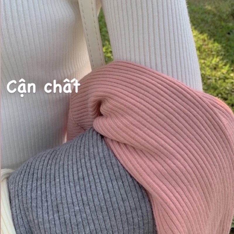 Áo len giữ nhiệt co giãn 4 chiều freesize ✨
