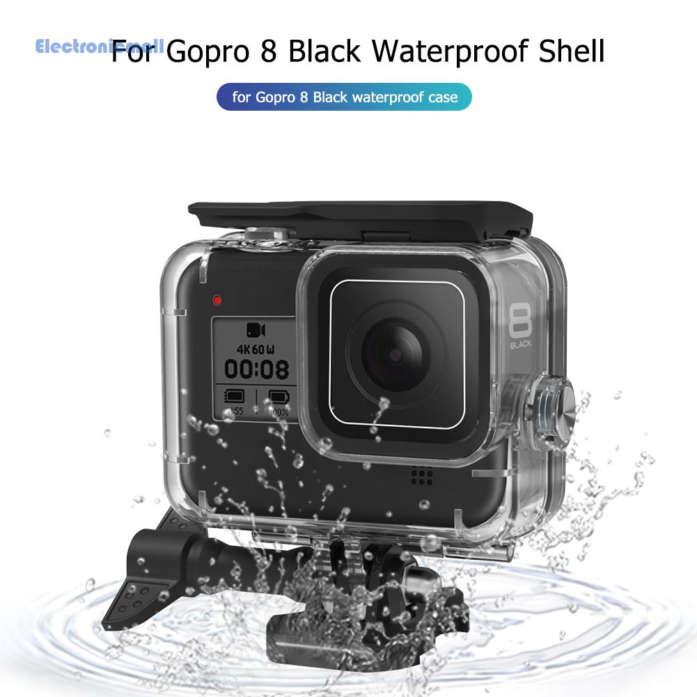 Vỏ bảo vệ chống thấm nước màu đen cho GoPro Hero 8 271* 60m
 | BigBuy360 - bigbuy360.vn