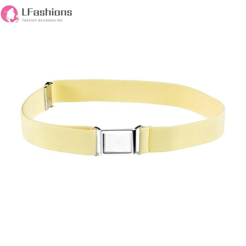 Thắt lưng bằng polyester đơn giản có thể điều chỉnh với khóa nam châm thời trang dành cho bé trai gái