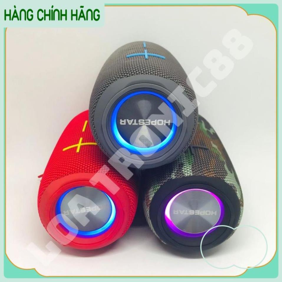 Loa Bluetooth Mini Hopestar P20, Pin Cực Khủng Không Dây Thiết Kế Hình Trụ cho laptop PC BH 12tháng