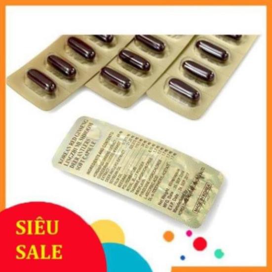 Đạm Tổng Hợp Hồng Sâm Nhung Linh Chi, Hộp 60 viên