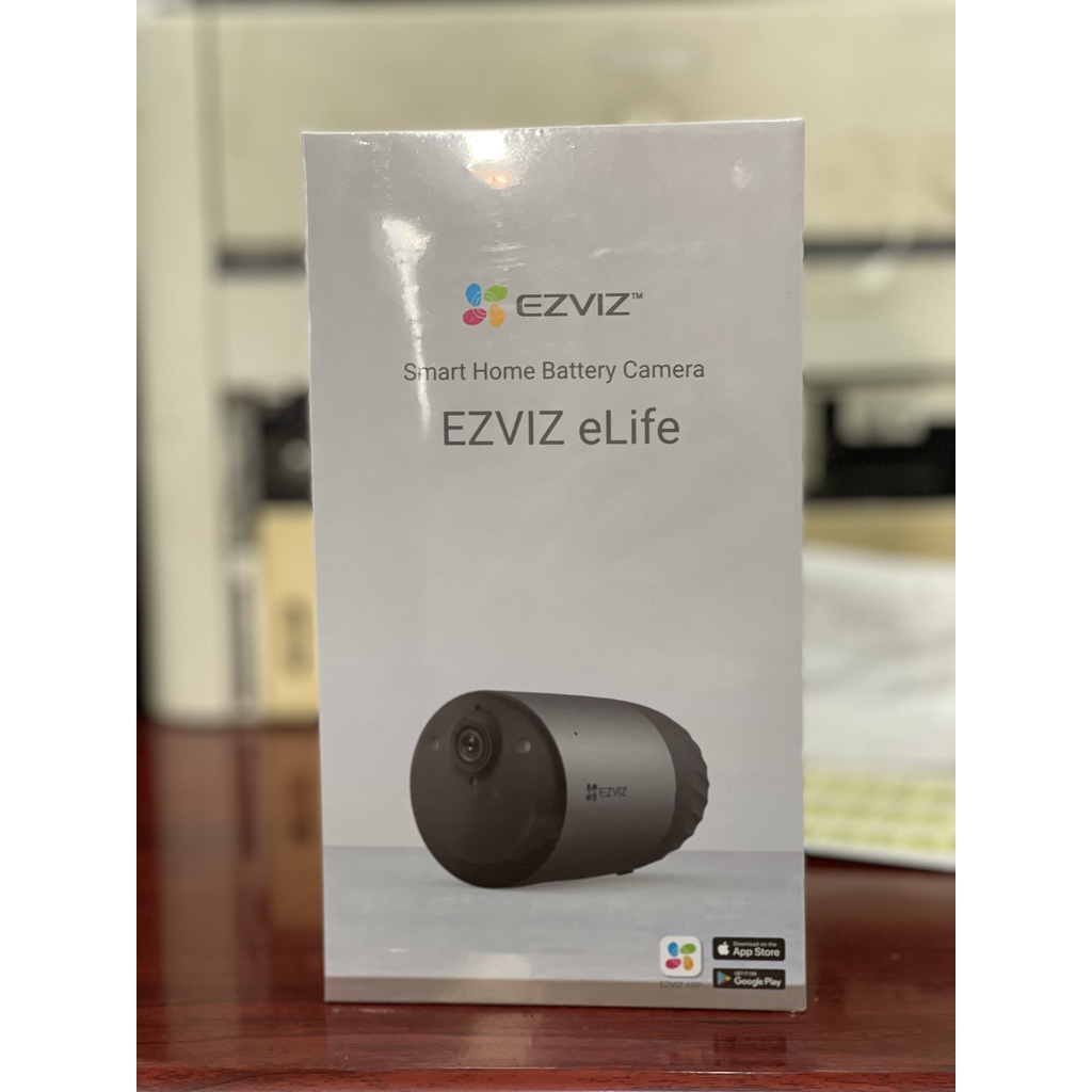Camera WIFI ngoài trời dùng pin EZVIZ BC1C 1080P có màu đêm hàng chính hãng
