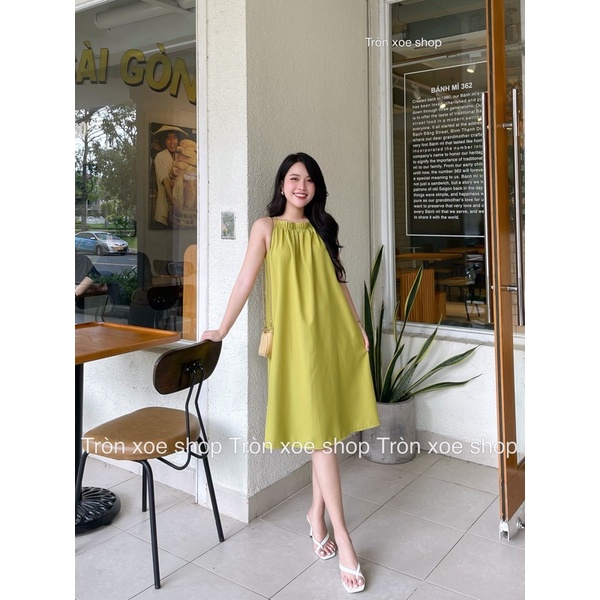 Yếm suông freesize form chữ A freesize dành cho dưới 60kg TRONXOESHOP
