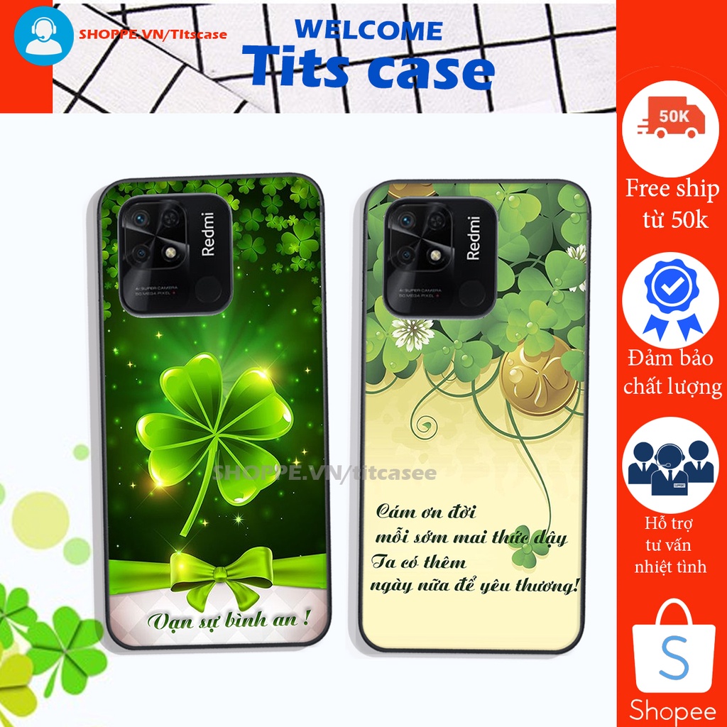 Ốp lưng  Xiaomi REDMI 10C in hình thiên nga,hoa may mắn, đặc sắc ĐỘC - LẠ - BỀN