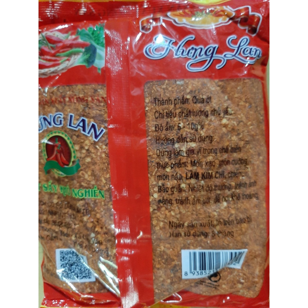 Bột ớt Hưng lan 500g