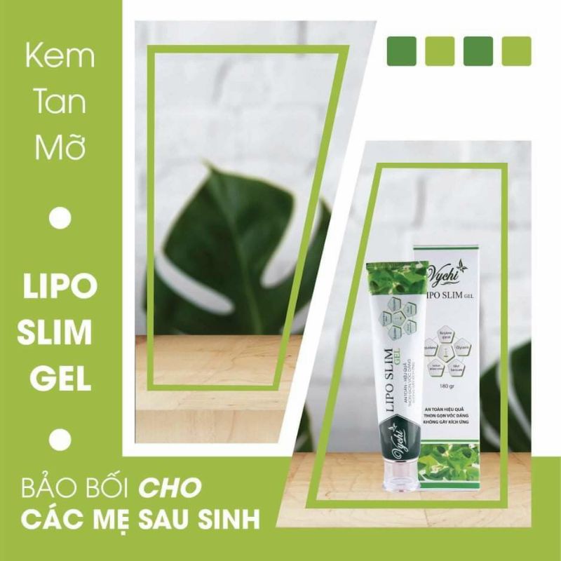 Lipo Slim Gel - Tan Mỡ Vychi Tặng Kèm 1 Thước Đo [ Data Mới Nhất ]