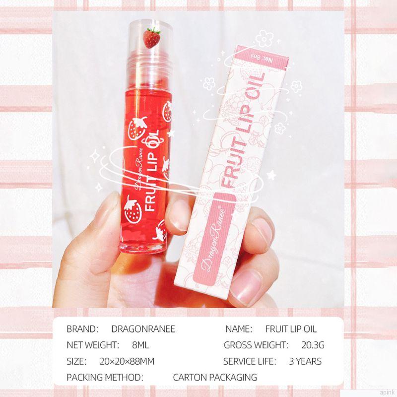 Son dưỡng môi Dragon Ranee tinh dầu trái cây giữ ẩm nuôi dưỡng làm căng mọng đôi môi với đầu con lăn