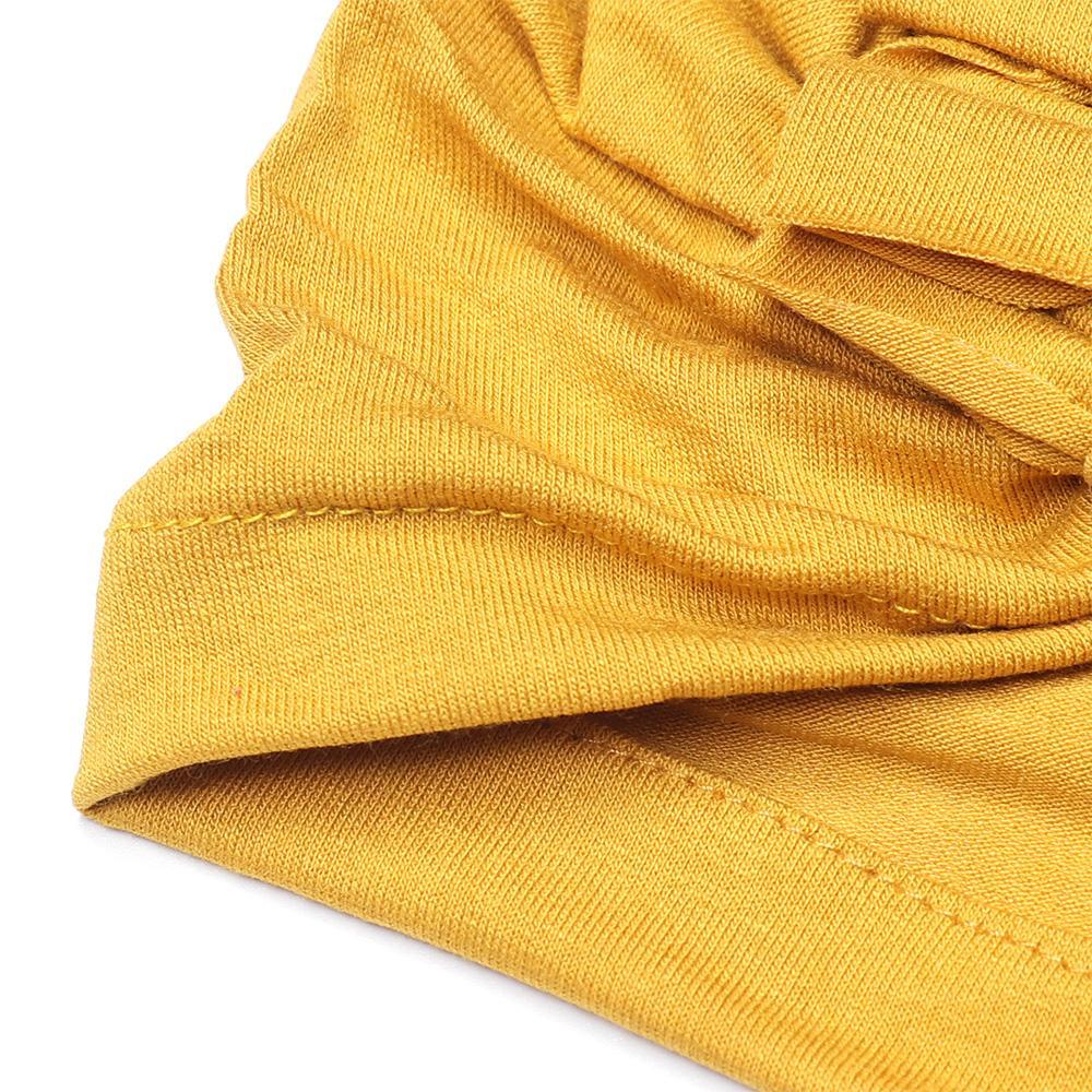 CACTU Khăn Turban Mềm Mại Thắt Nơ Xinh Xắn Cho Bé Sơ Sinh