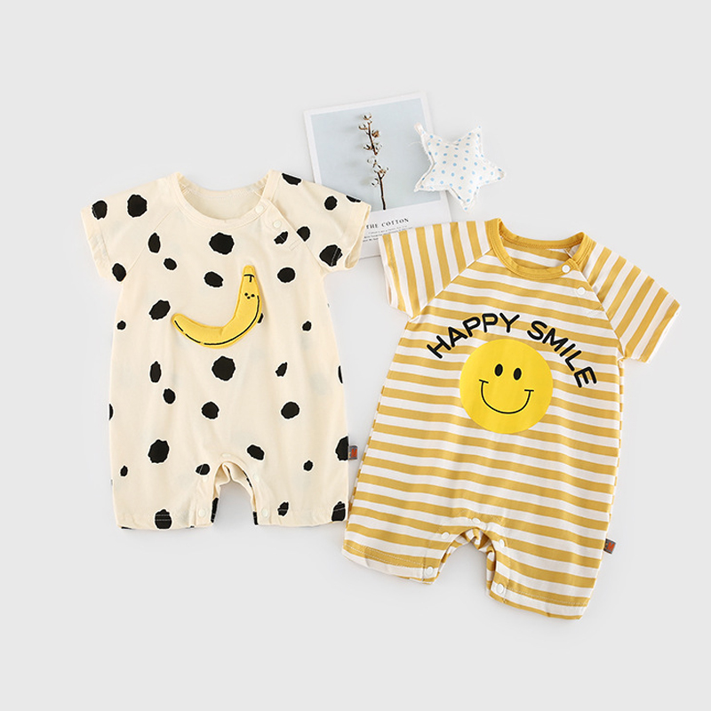 Áo liền quần đáng yêu cho trẻ sơ sinh