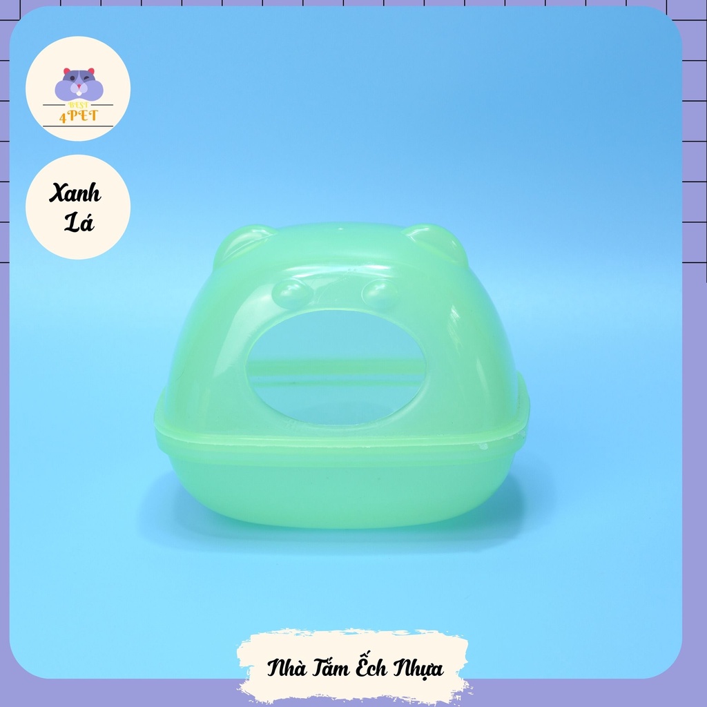 Nhà Tắm Ếch Nhựa Nhỏ cho Hamster