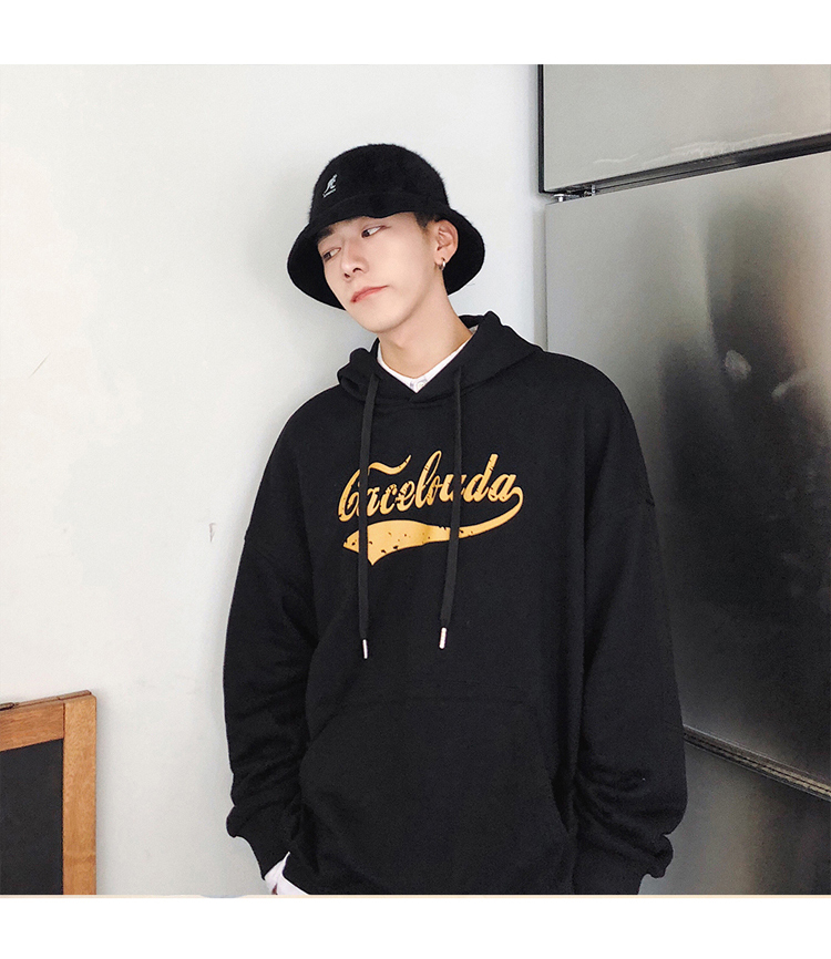 Áo hoodie tay dài phong cách Hàn Quốc trẻ trung thời trang cho nam | BigBuy360 - bigbuy360.vn