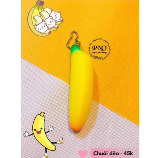 Squishy Chuối dẻo🍌