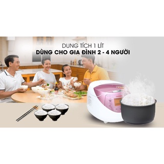 Nồi cơm điện tử Cuckoo 1 lít 0631F.