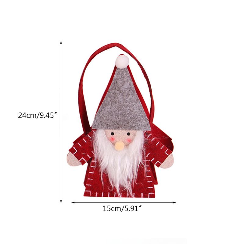 Set 2 Túi Đựng Kẹo Giáng Sinh Dễ Thương