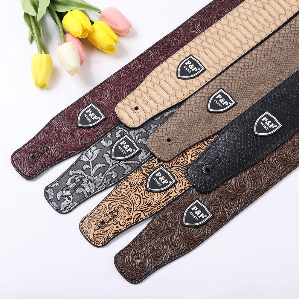 Dây Đeo Đàn Guitar Bản Rộng Tùy Chỉnh Tiện Dụng Cho Bé &amp; Người Lớn