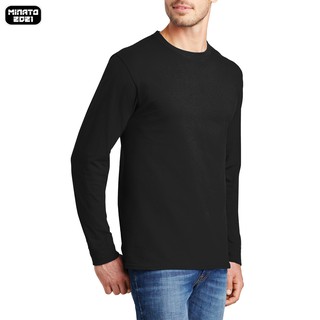 Áo thun tay dài nam nữ unisex trơn